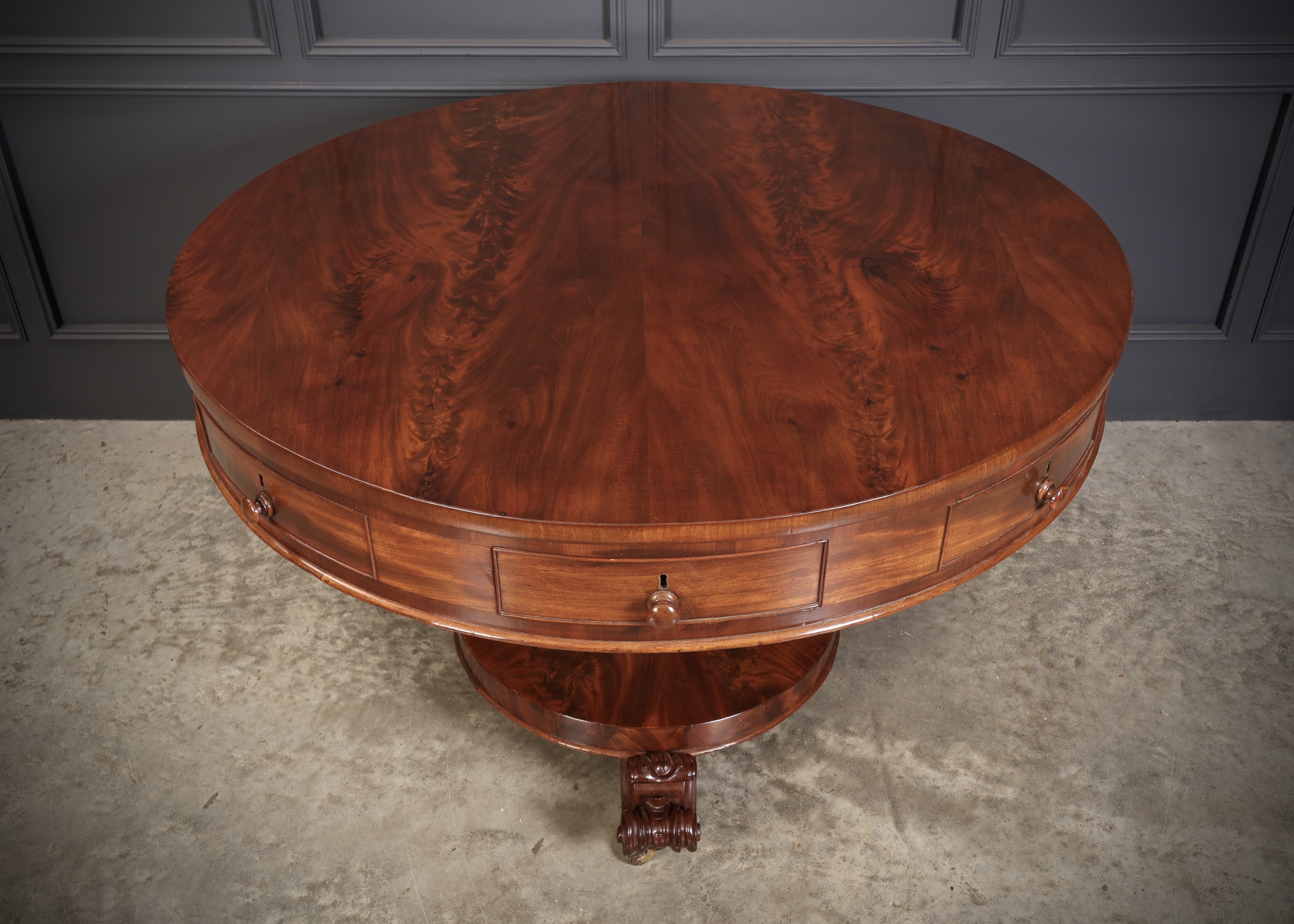 William IV Mahogany Drum Table - Image 2